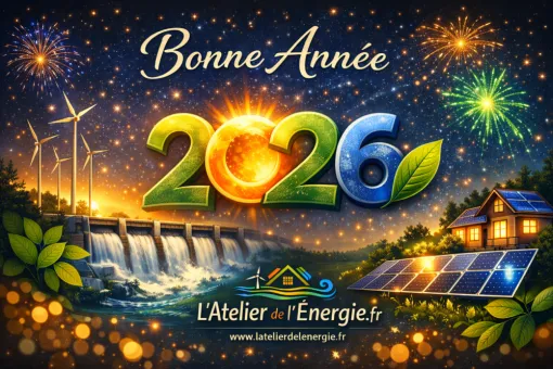 Bonne Année 2026 avec l'Atelier de l'Energie