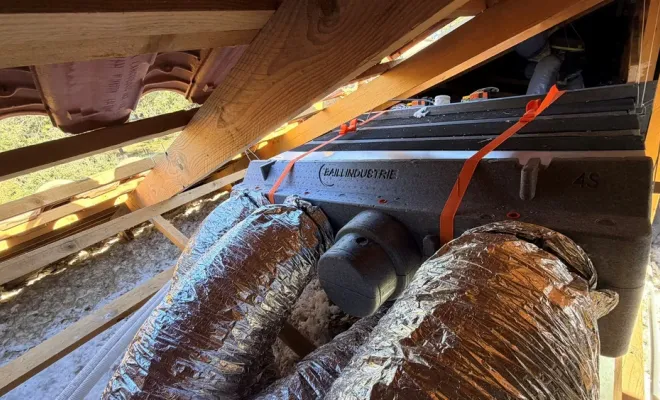 Installation climatisation gainable dans les combles maison à Langlade dans la Vaunage, Langlade, L'Atelier de l'Énergie