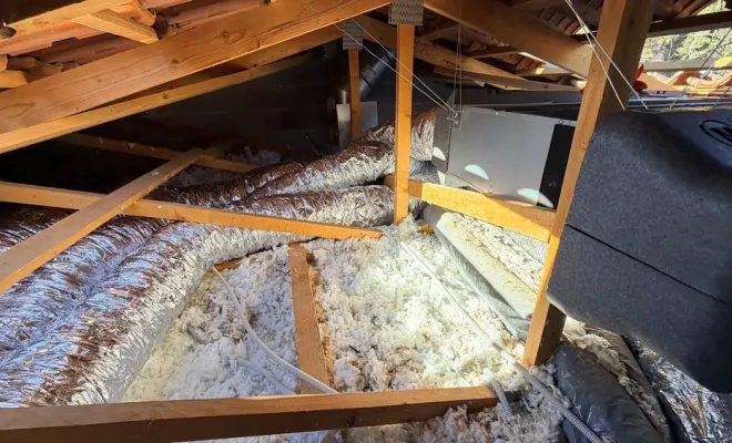 Installation climatisation gainable dans les combles maison à Langlade dans la Vaunage, Langlade, L'Atelier de l'Énergie