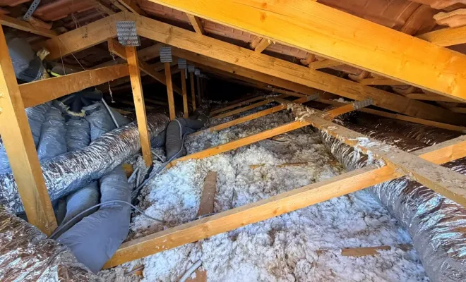 Installation climatisation gainable dans les combles maison à Langlade dans la Vaunage, Langlade, L'Atelier de l'Énergie