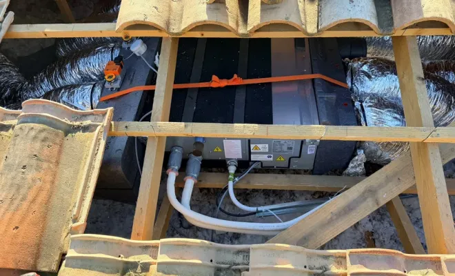 Installation climatisation gainable dans les combles maison à Langlade dans la Vaunage, Langlade, L'Atelier de l'Énergie