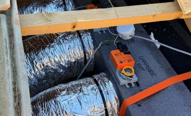 Installation climatisation gainable dans les combles maison à Langlade dans la Vaunage, Langlade, L'Atelier de l'Énergie